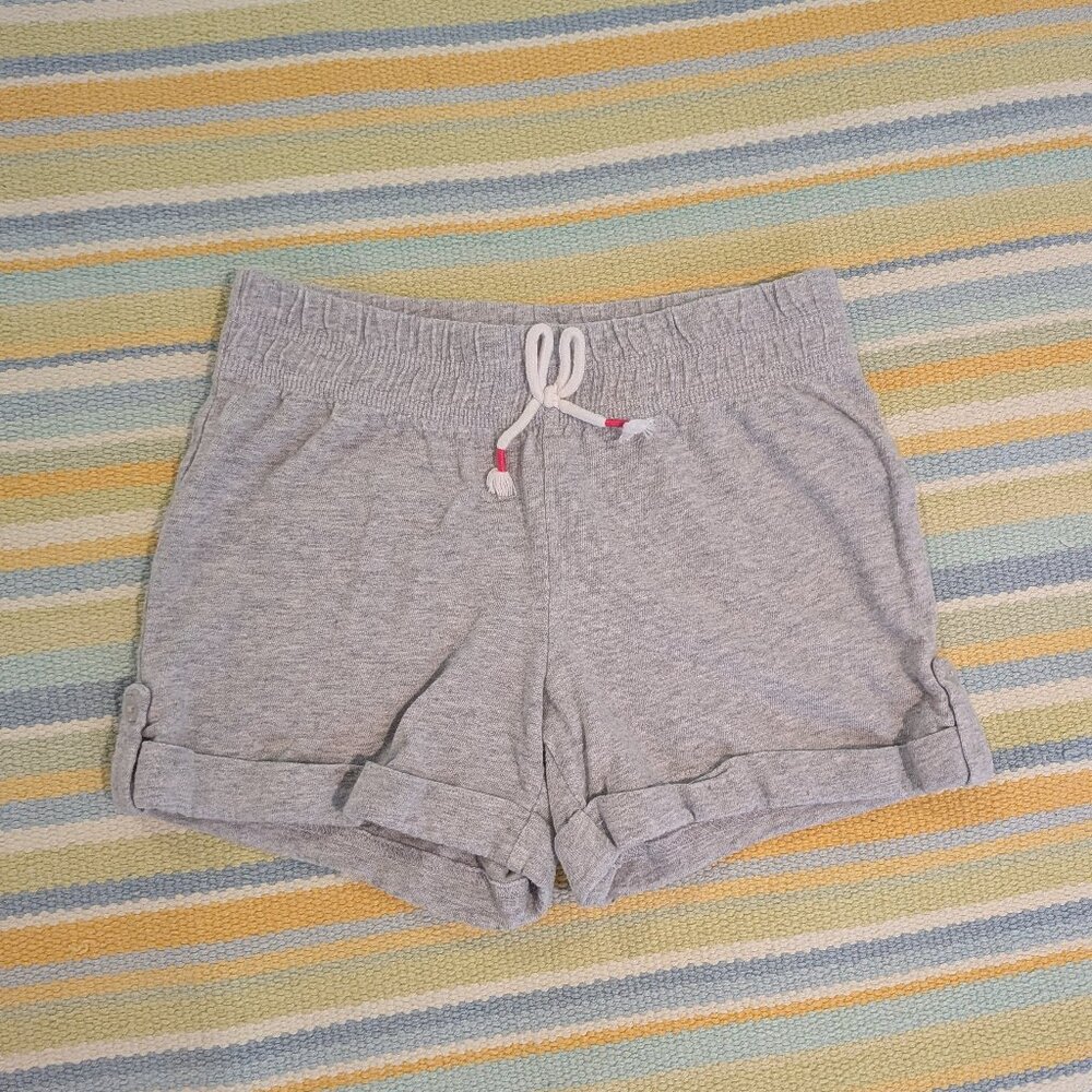 Jumping Beans gray knit pull on shorts size 6